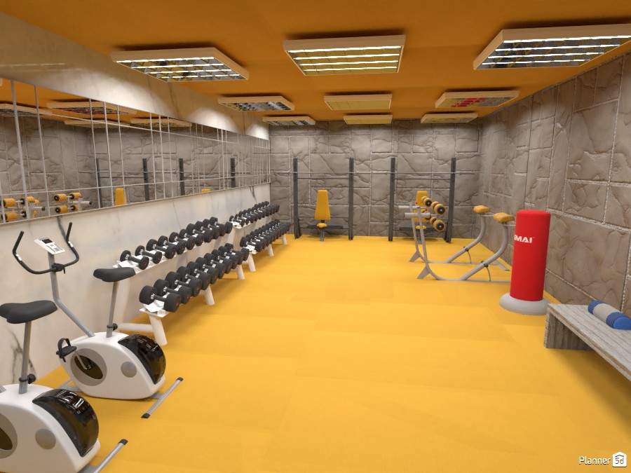 Gym interior 3728602 by Nikolas image