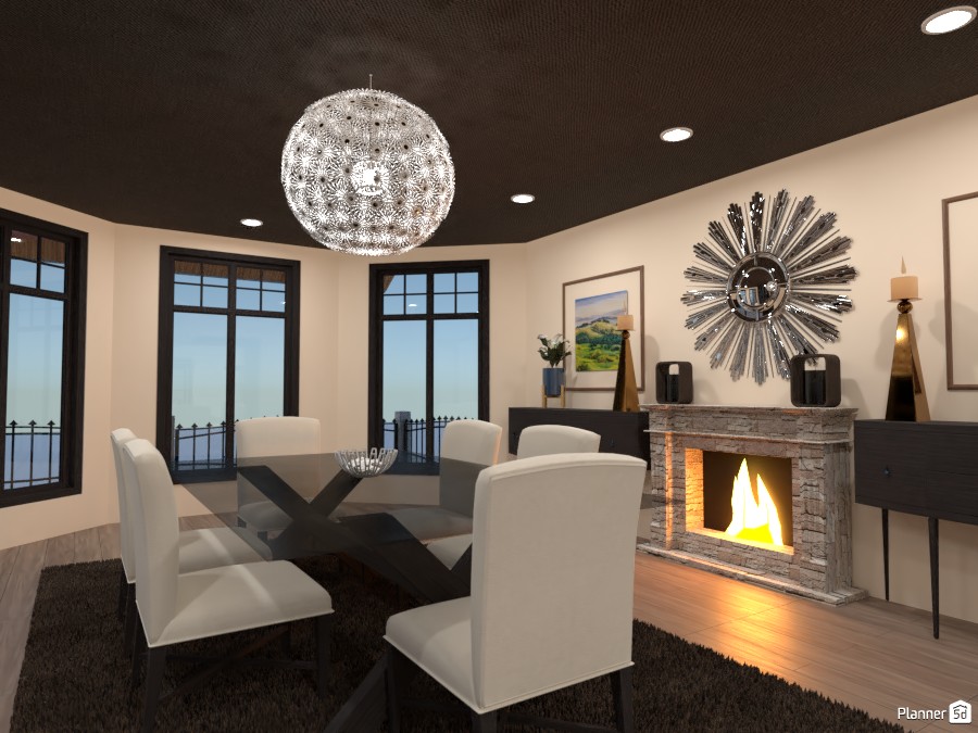 Dining Room #3986443 by tiffbrant