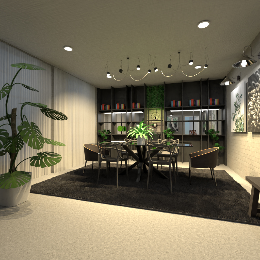 Industrial Dining Room #12610787 by Editors Choice