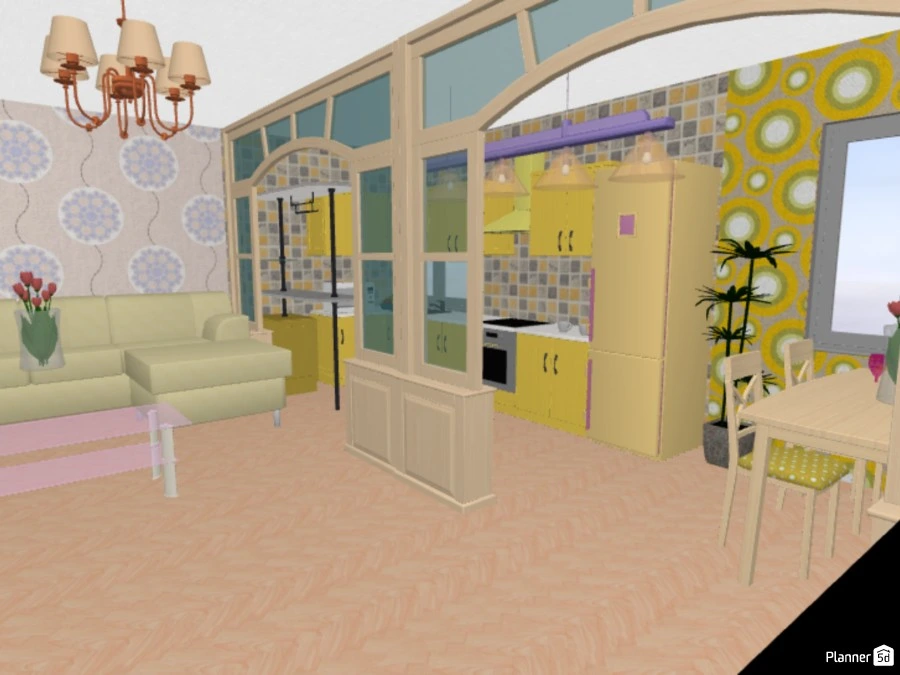Уютная квартира.S60 км^2 /Cozy apartment.S60 km^2 #2952392 by Ирина Михайловна