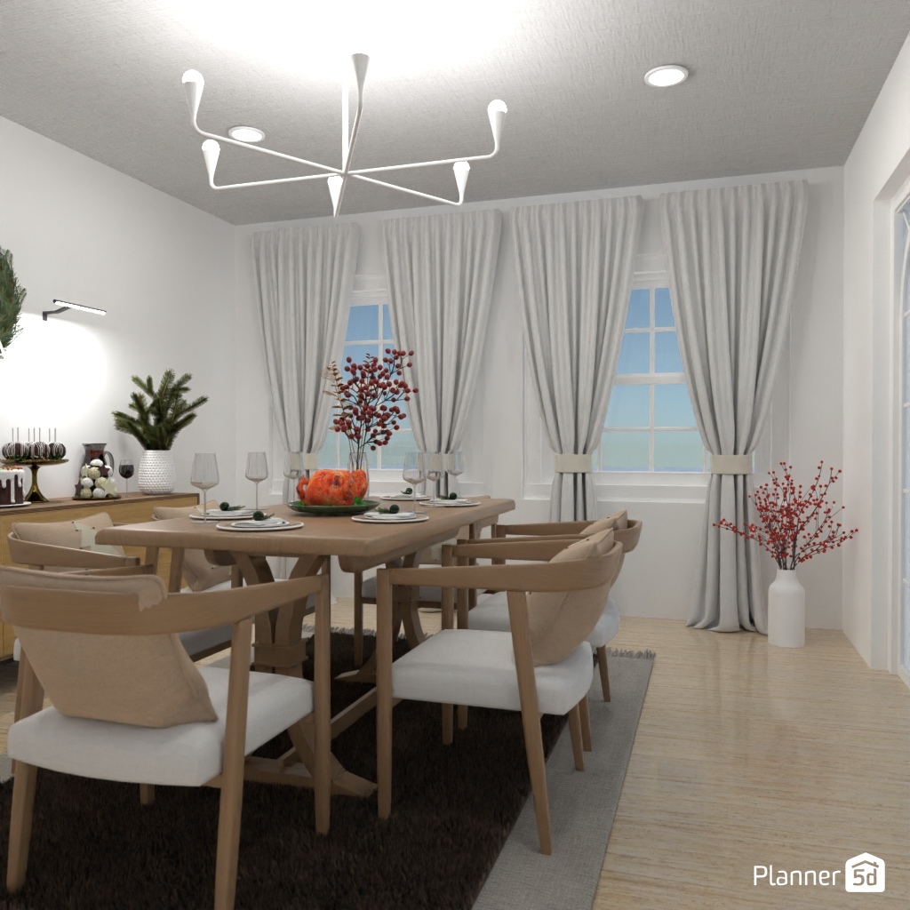 DB: Thanksgiving Day - room shell copy #23455187 by Editors Choice