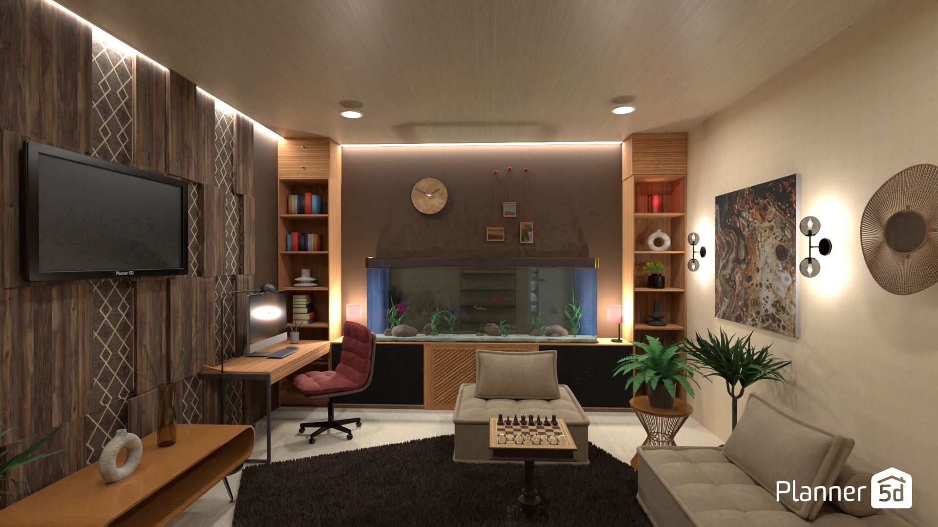 Гостиная #29254352 by Olga