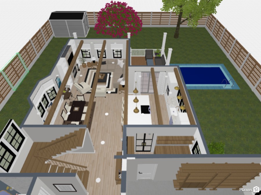 American Style template - 2-story house #23343910 by User 158345754