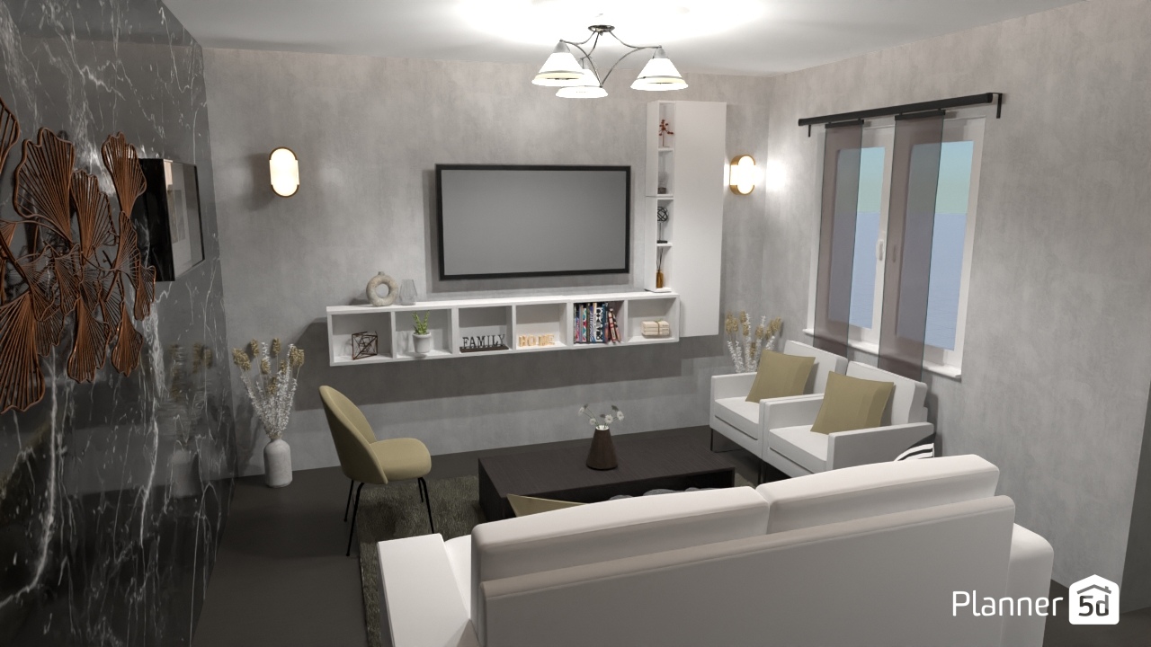 living room - Free Online Design | 3D House Ideas - Ari Sha by Planner 5D