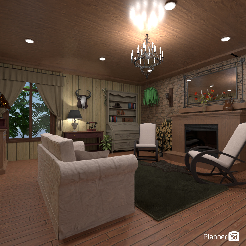 Country Living room 20109007 by Editors Choice image