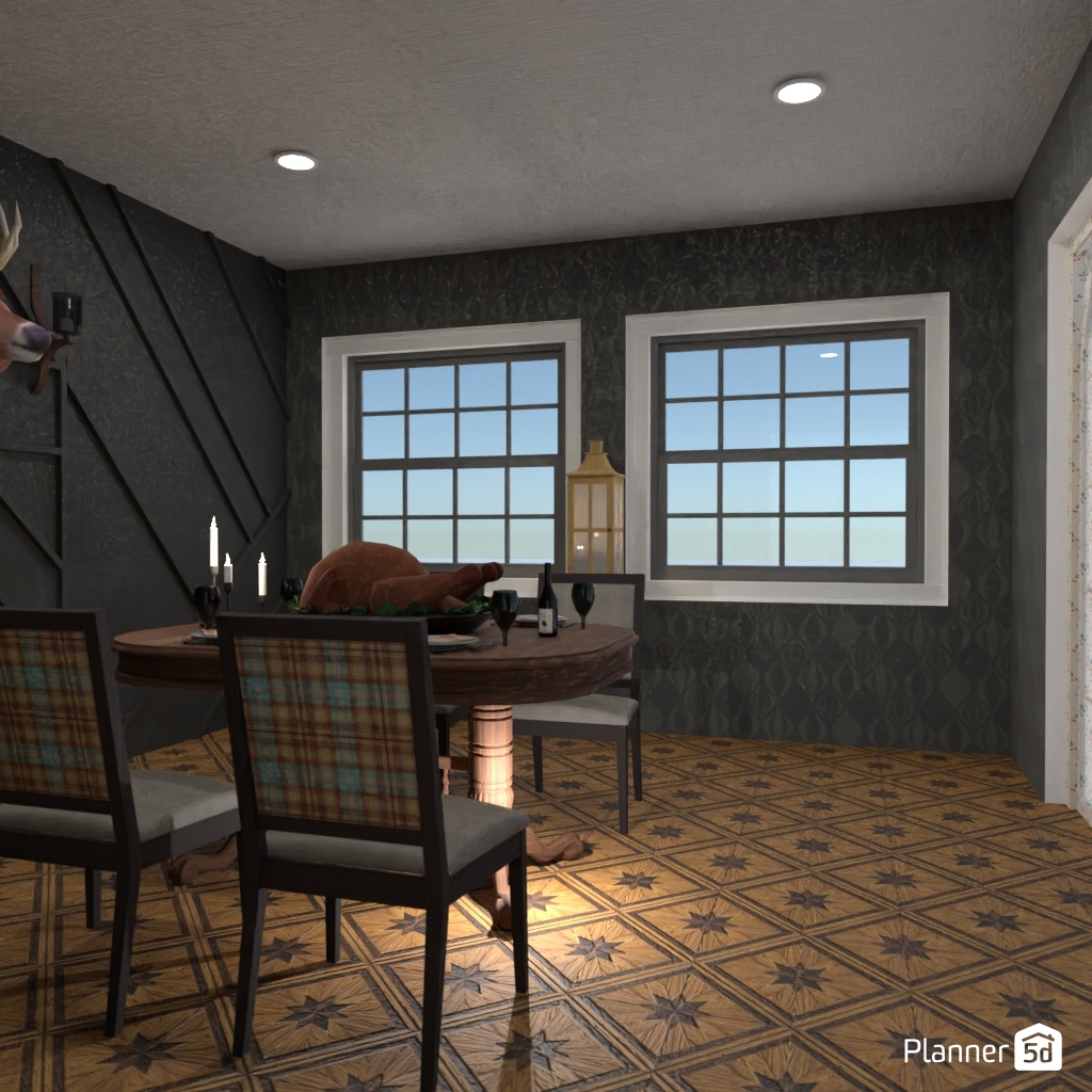 DB: Thanksgiving Day - room shell copy #23410231 by Editors Choice