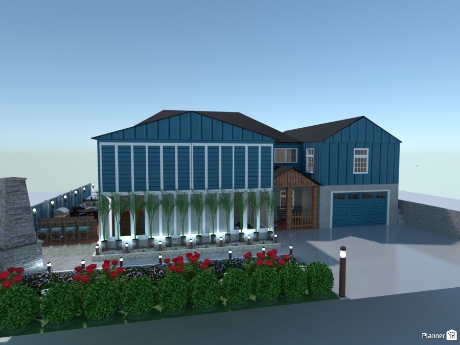 Front view of Proposed house 2964566 by Earth Meadow Smith image