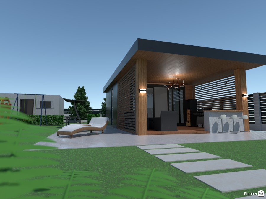 Современный дизайн летней с баней #3528949 от сергей василевский