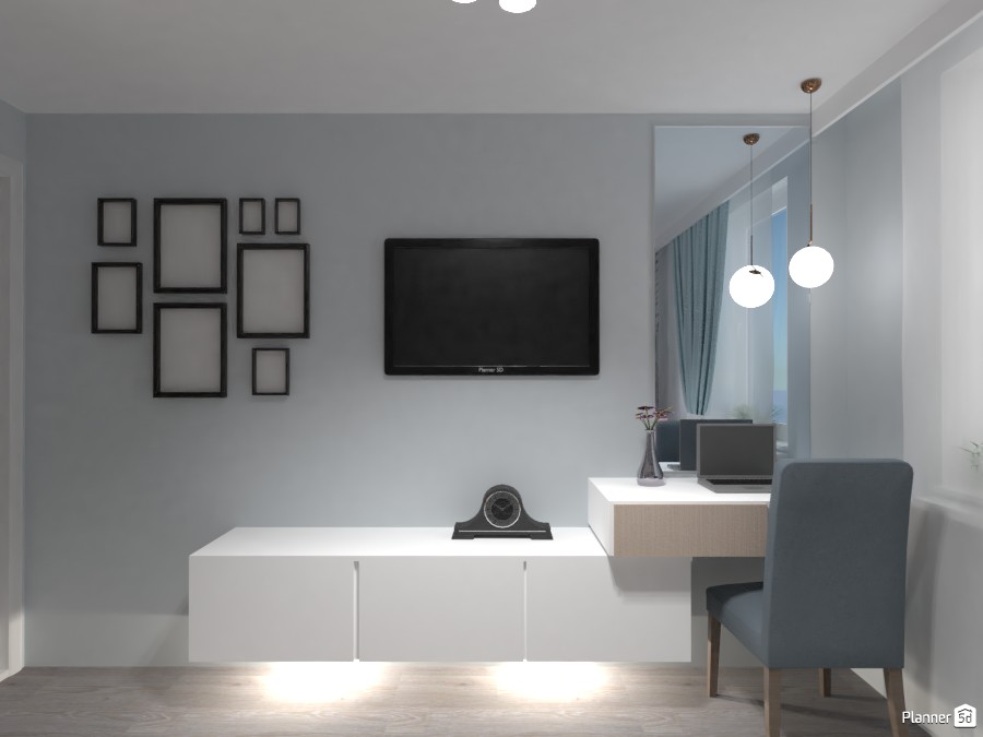 Подвесная мебель в комнате #3467770 by Ksenia