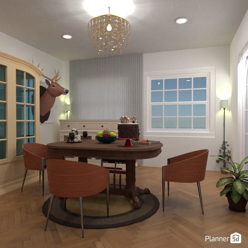 DB: Thanksgiving Day - room shell copy #23495602 by Editors Choice