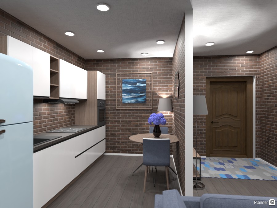 Contest apt. Kitchen and Entryway #3514199 by Doggy