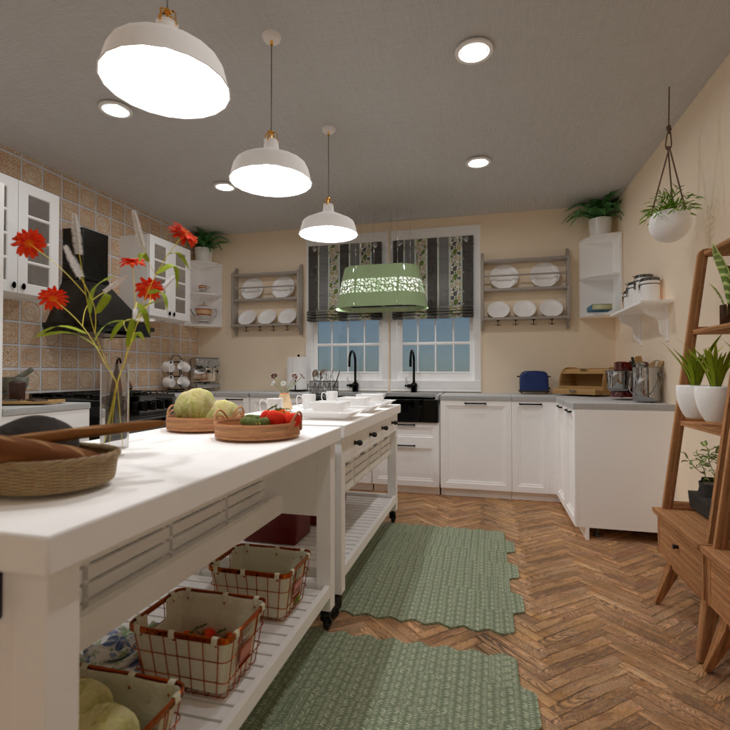 Vintage kitchen #13274011 by Editors Choice