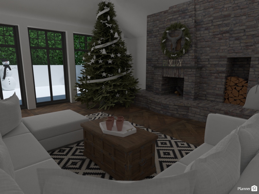 Christmas Lodge #2595094 by Jo