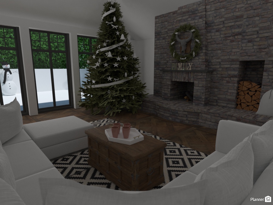 Christmas Lodge 2595094 by Jo image