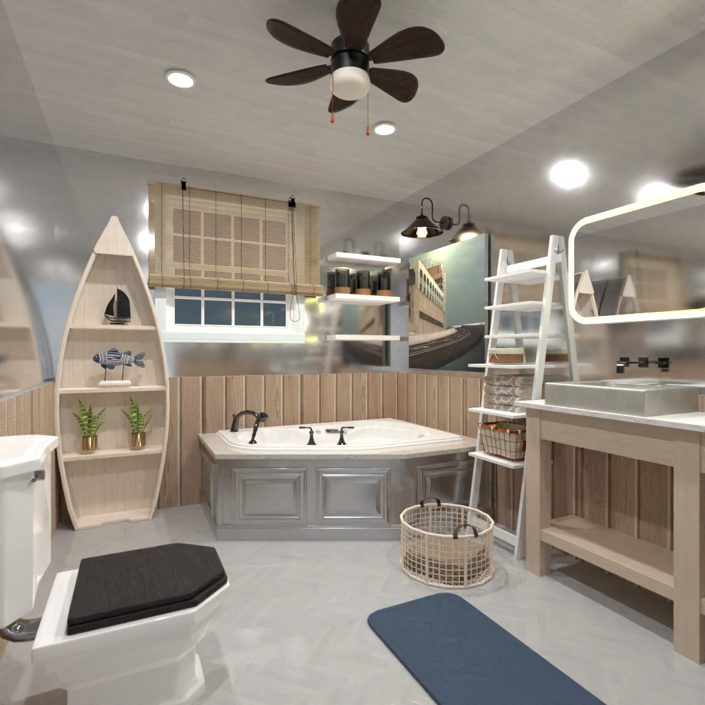 Nautical bathroom #3345956 by Editors Choice
