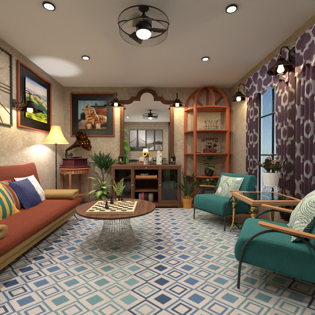 Retro Colors #14650395 by Editors Choice