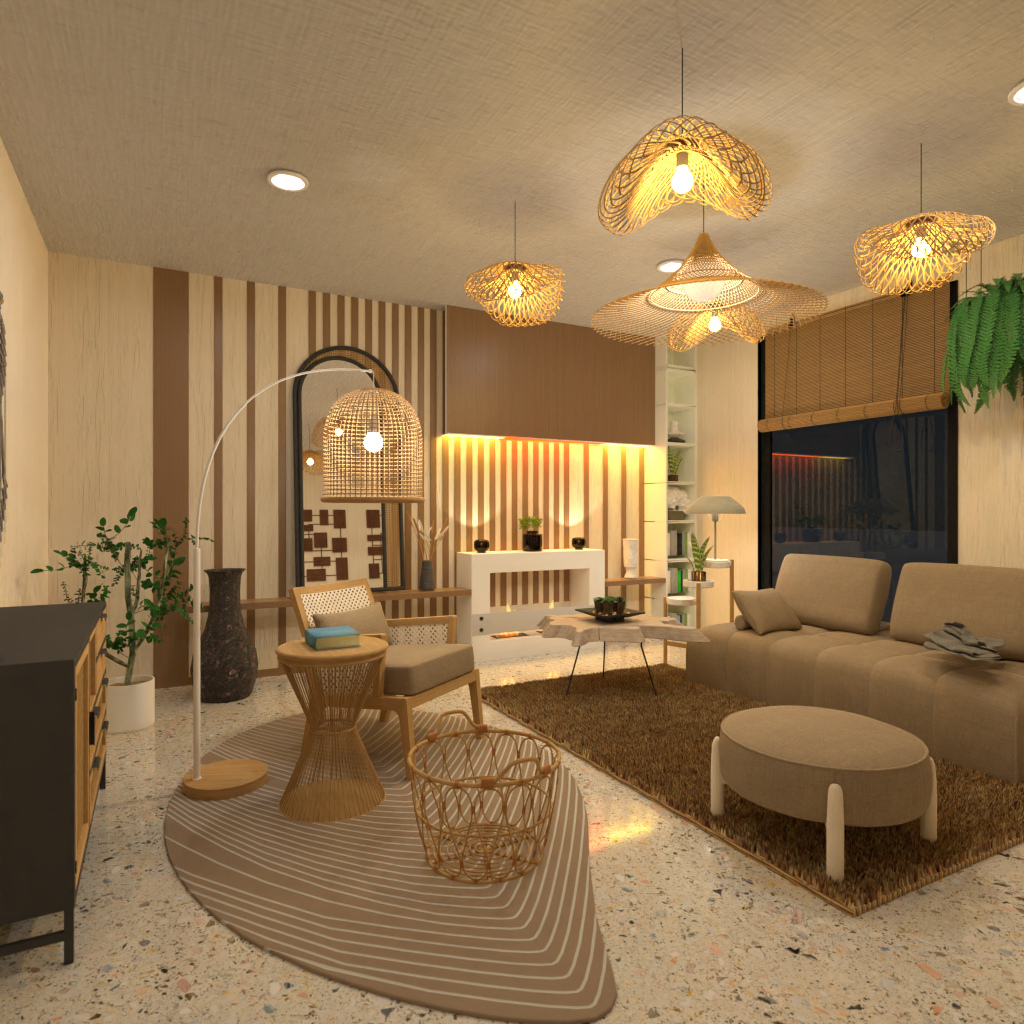 Japandi Living Room #11821888 by Editors Choice