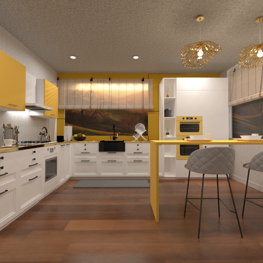 Cocina soleada #12508631 by Editors Choice