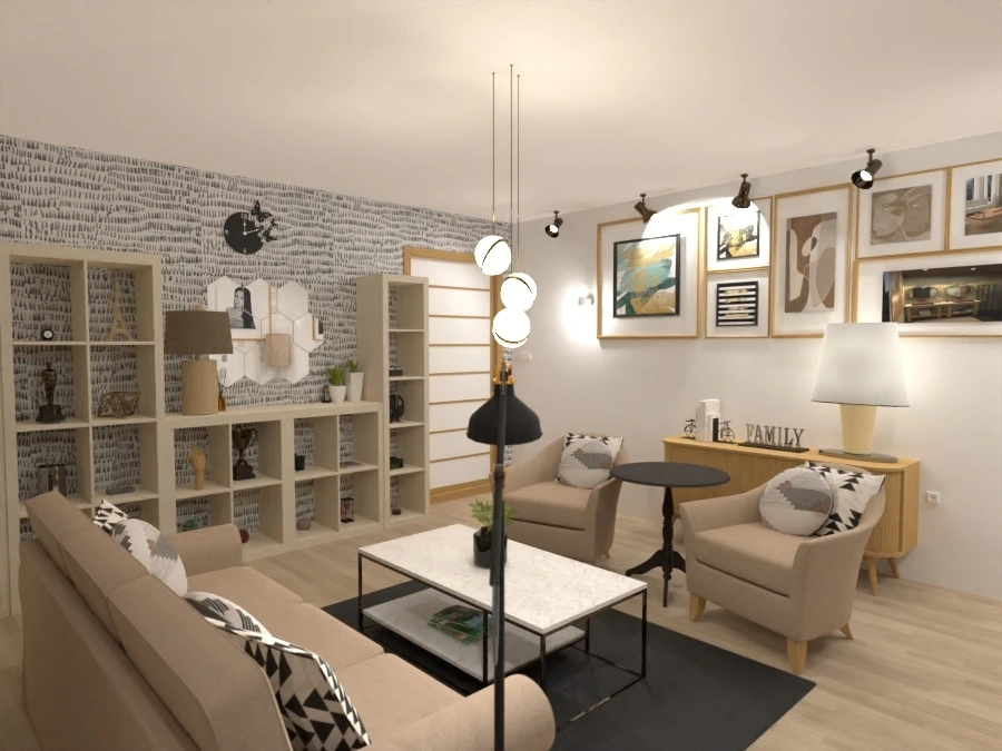 Cozy Scandinavian Rooms #107141 by ZACKY DESIGNER