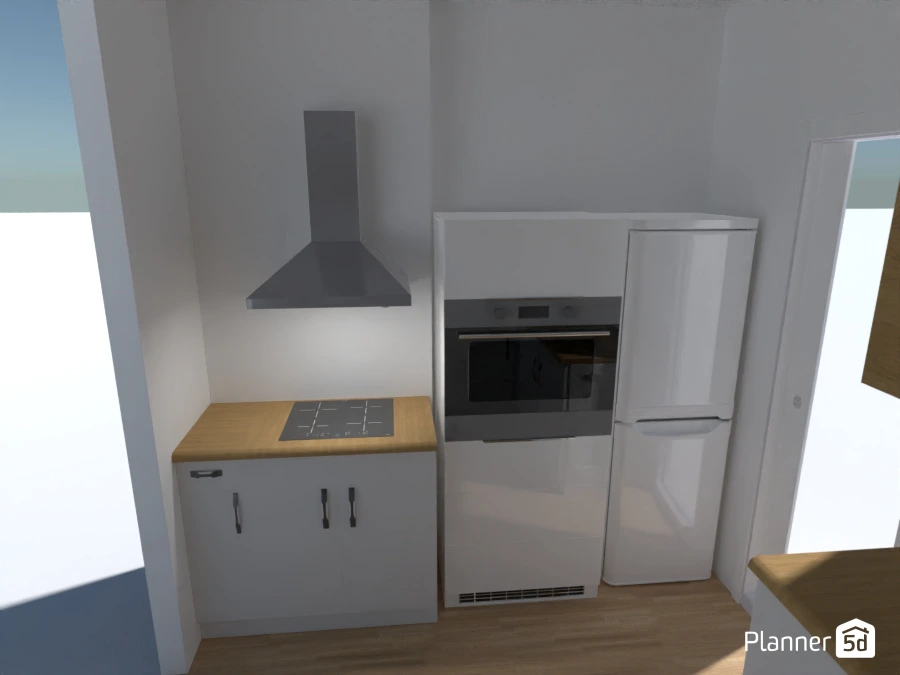 parede001 - Free Online Design | 3D Kitchen Floor Plans by Planner 5D