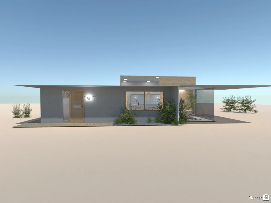 Desert House #87345 by Ana G
