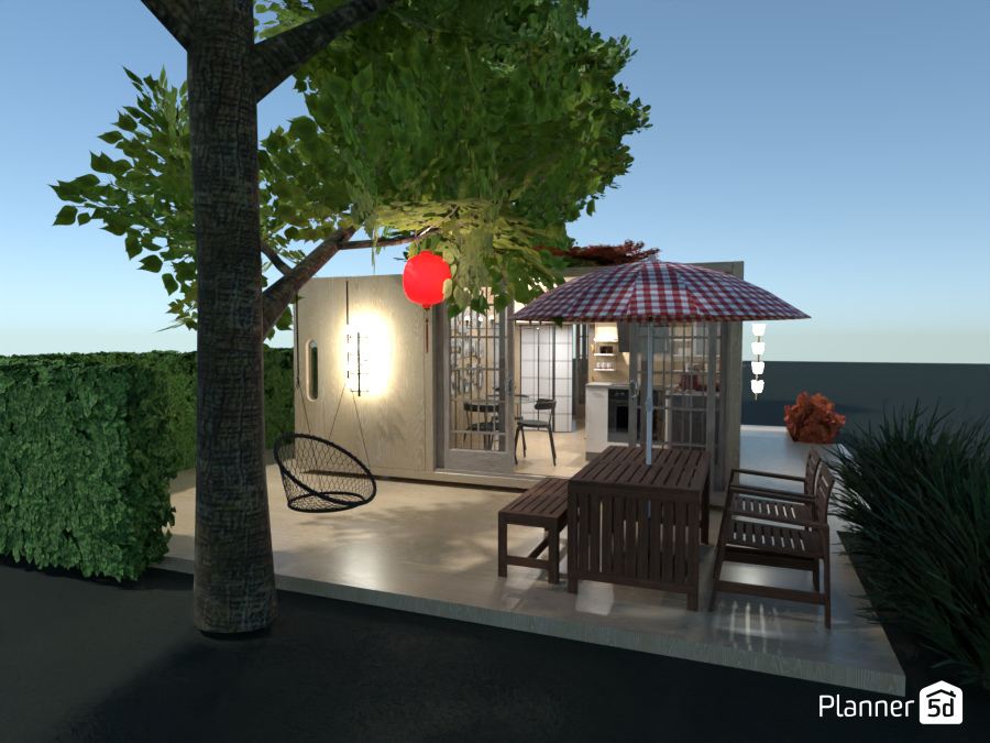 Bungalow 25 mq: Outdoor #8656473 by Moonface