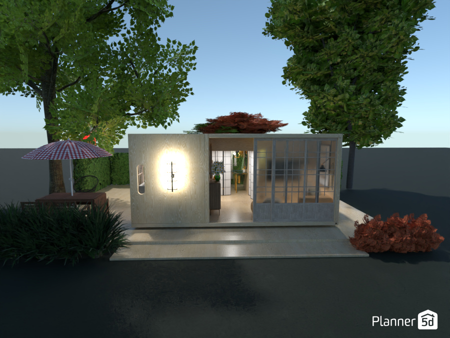 Bungalow 25 mq: Entryway #8656389 by Moonface