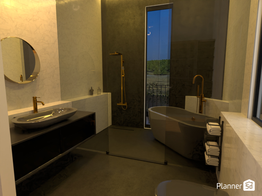 bathroom #8038404 by Nevo Barami