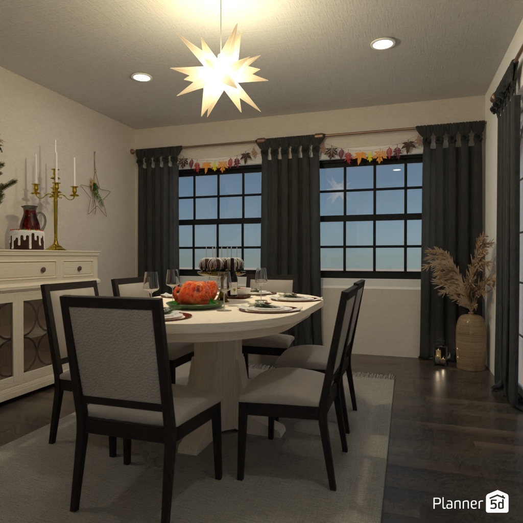 DB: Thanksgiving Day - room shell copy #23448319 by Editors Choice