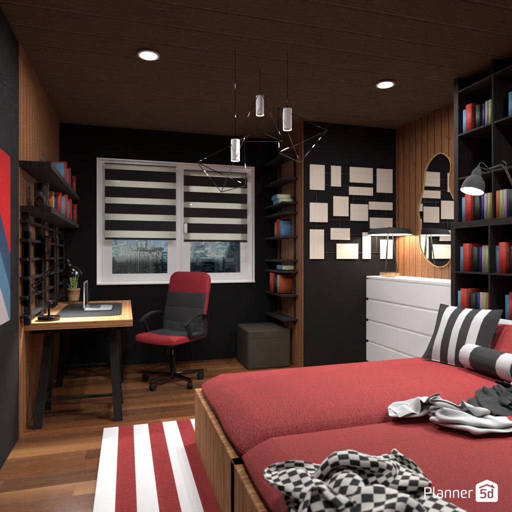 Chambre d'adolescent #20387027 by Editors Choice