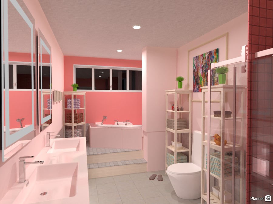 Pastel Bathroom 4068253 by Art lover image