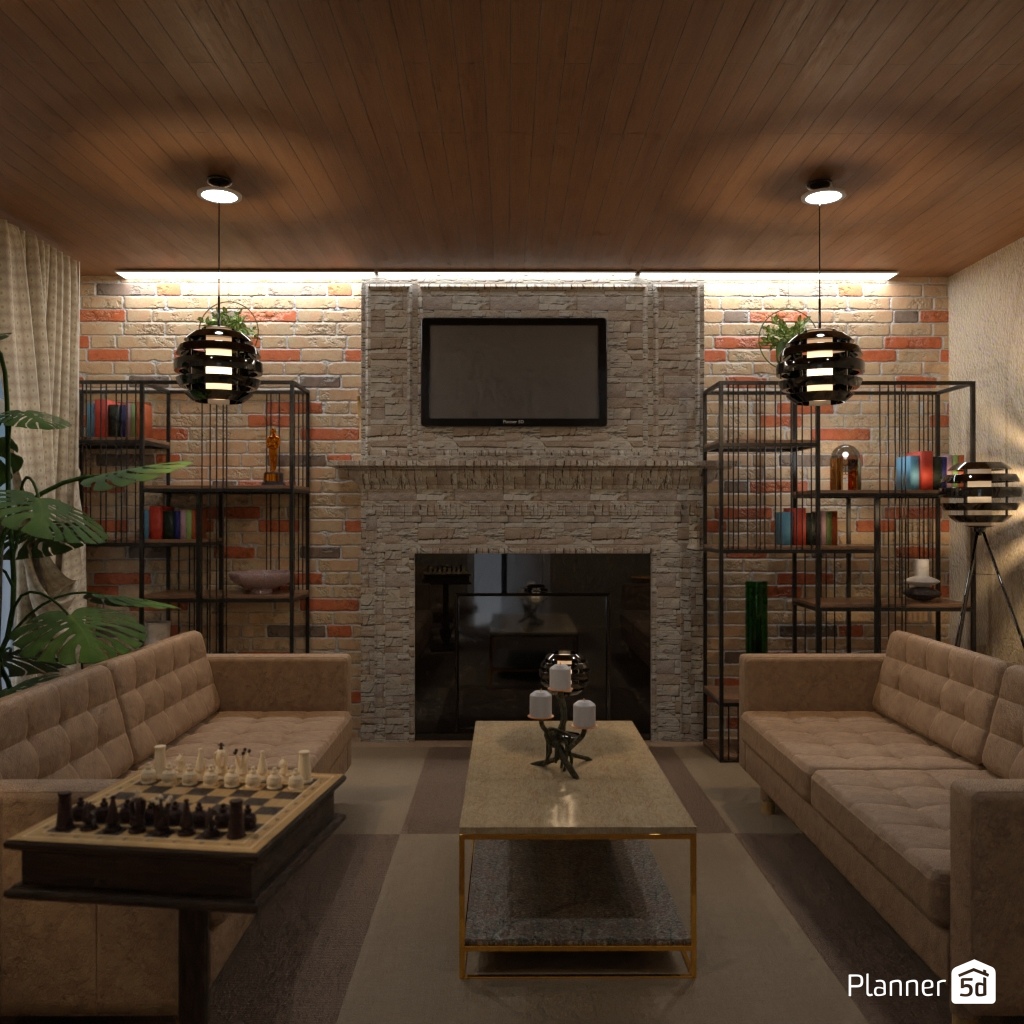 Мужская гостиная #26245520 by Editors Choice