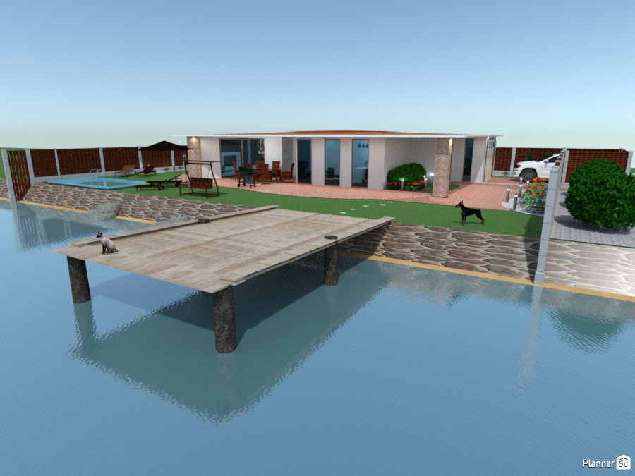 Mediterranean house No. 3 #1311775 by Gabes