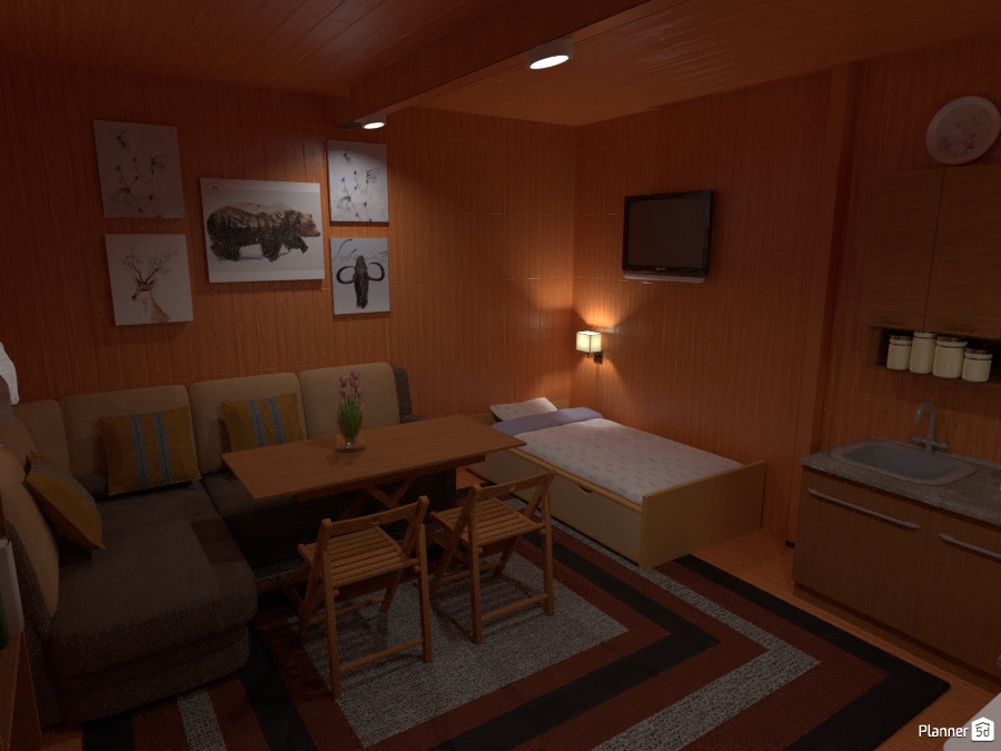 Маленький дачный домик #2303055 by Юлия Опарина