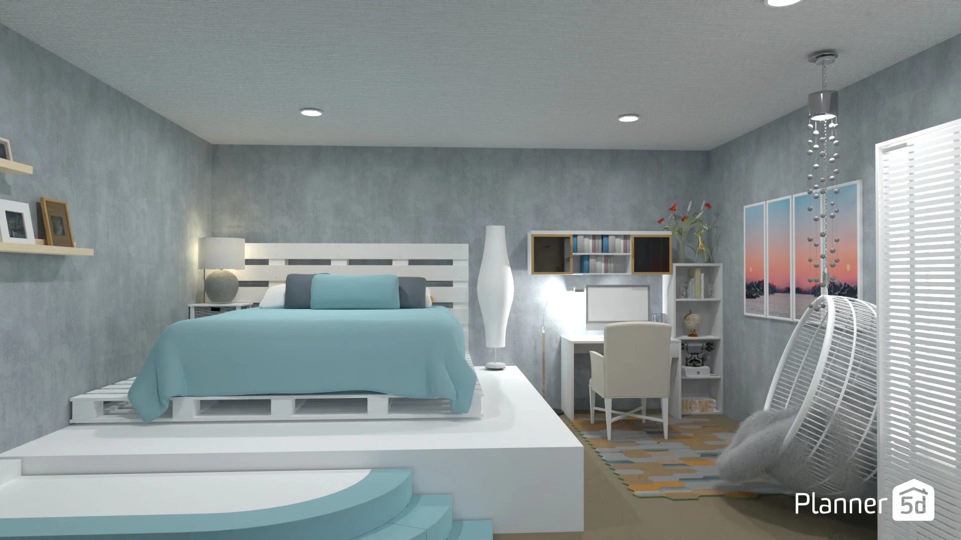 Bed room #134935 by meaw