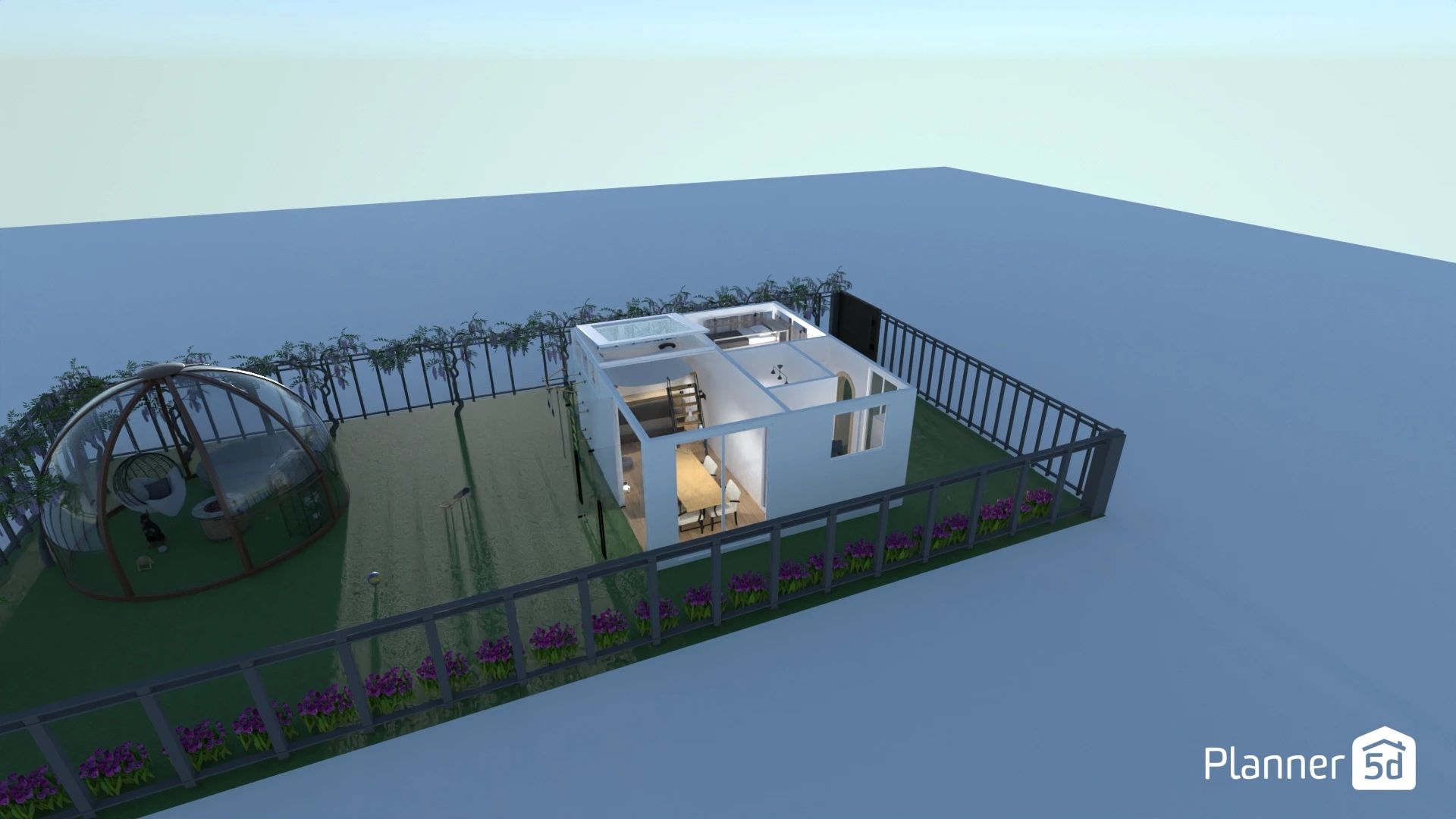 Container house for mother and kid #3148988 by penelope corio