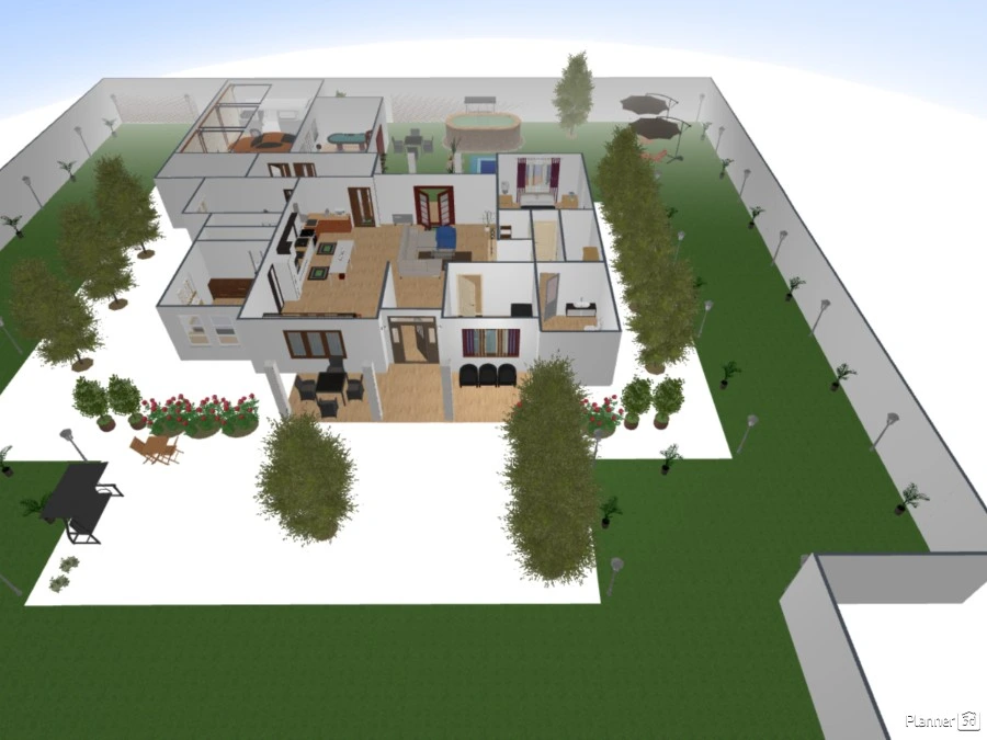 house plan #3087620 by Eysi Valenzuela Samson