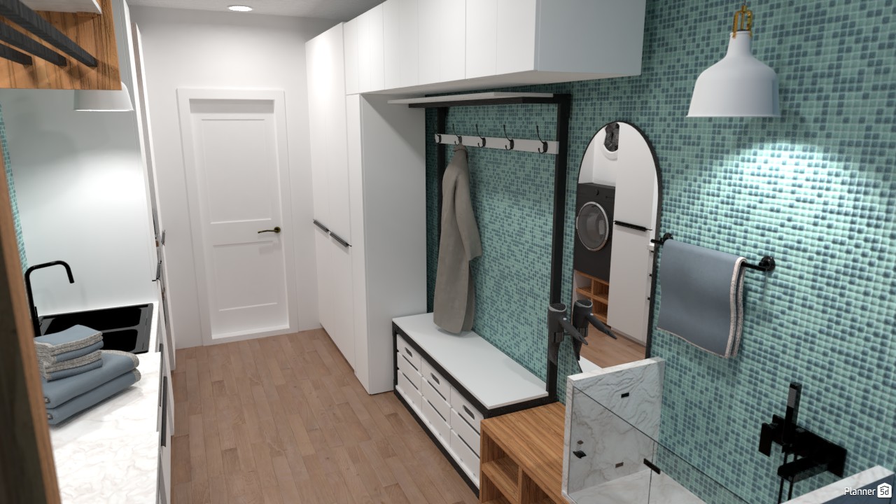 Laundry with dog wash #5301041 by Bella Merrington Interior designer