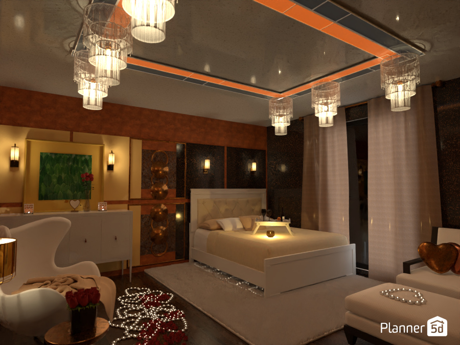 спальня "золото и шоколад" #11699248 by ※Suharik※