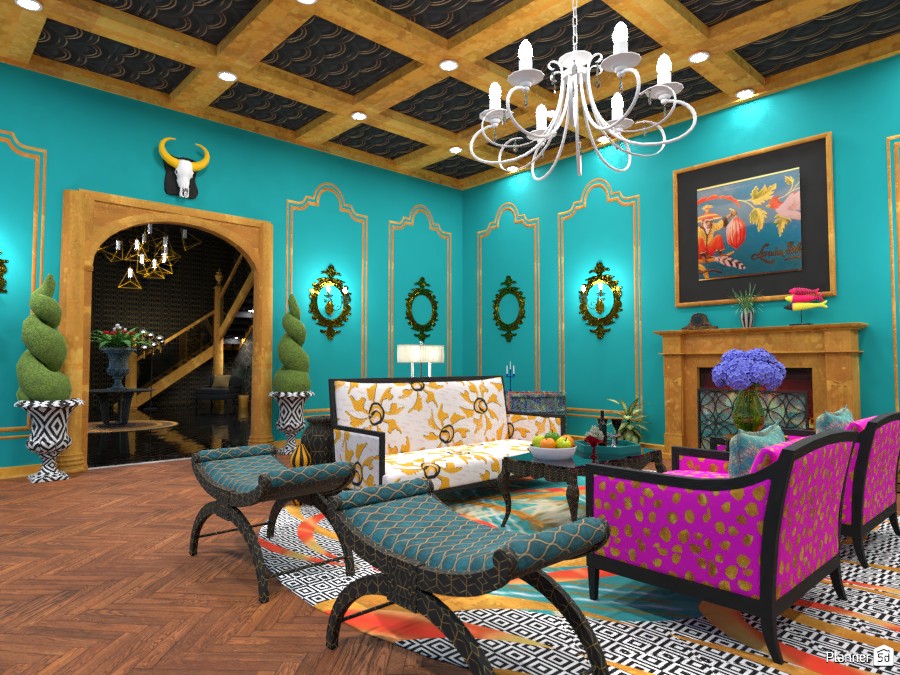 Eclectic Living Room 3454577 by DesignKing image