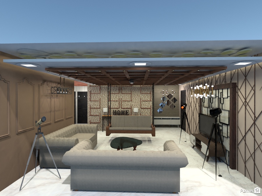 Luxury flat living room #2872371 by Er Hardik Shroff