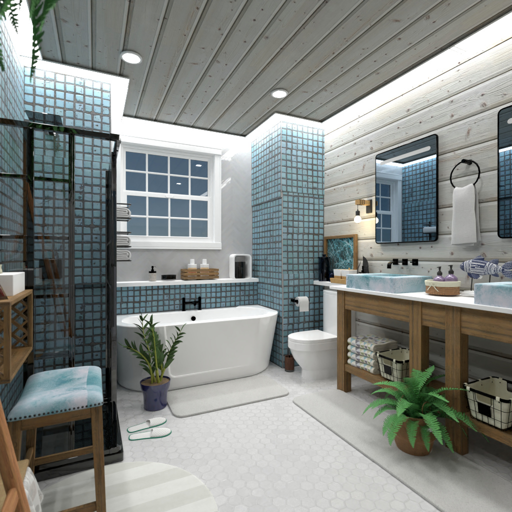 Nautical bathroom #12255622 by Editors Choice