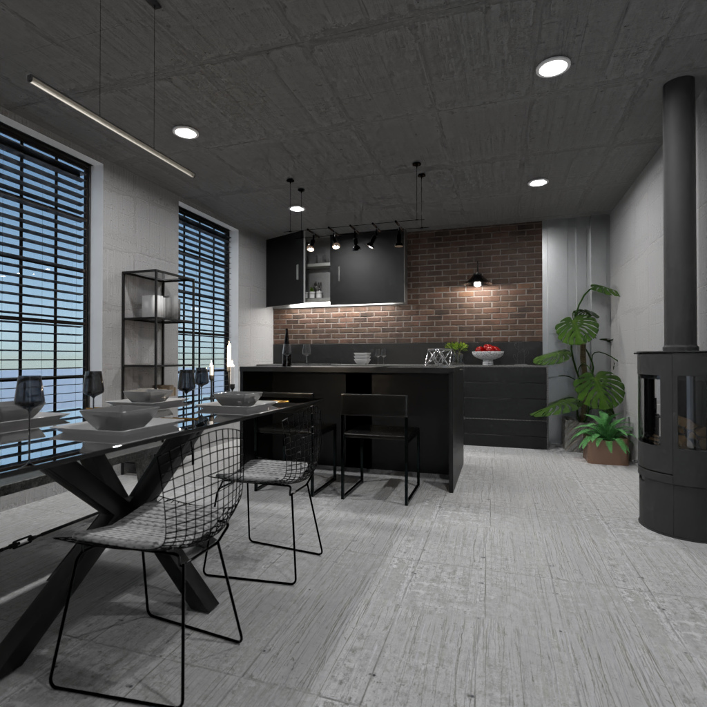 Comedor industrial #12605951 by Editors Choice