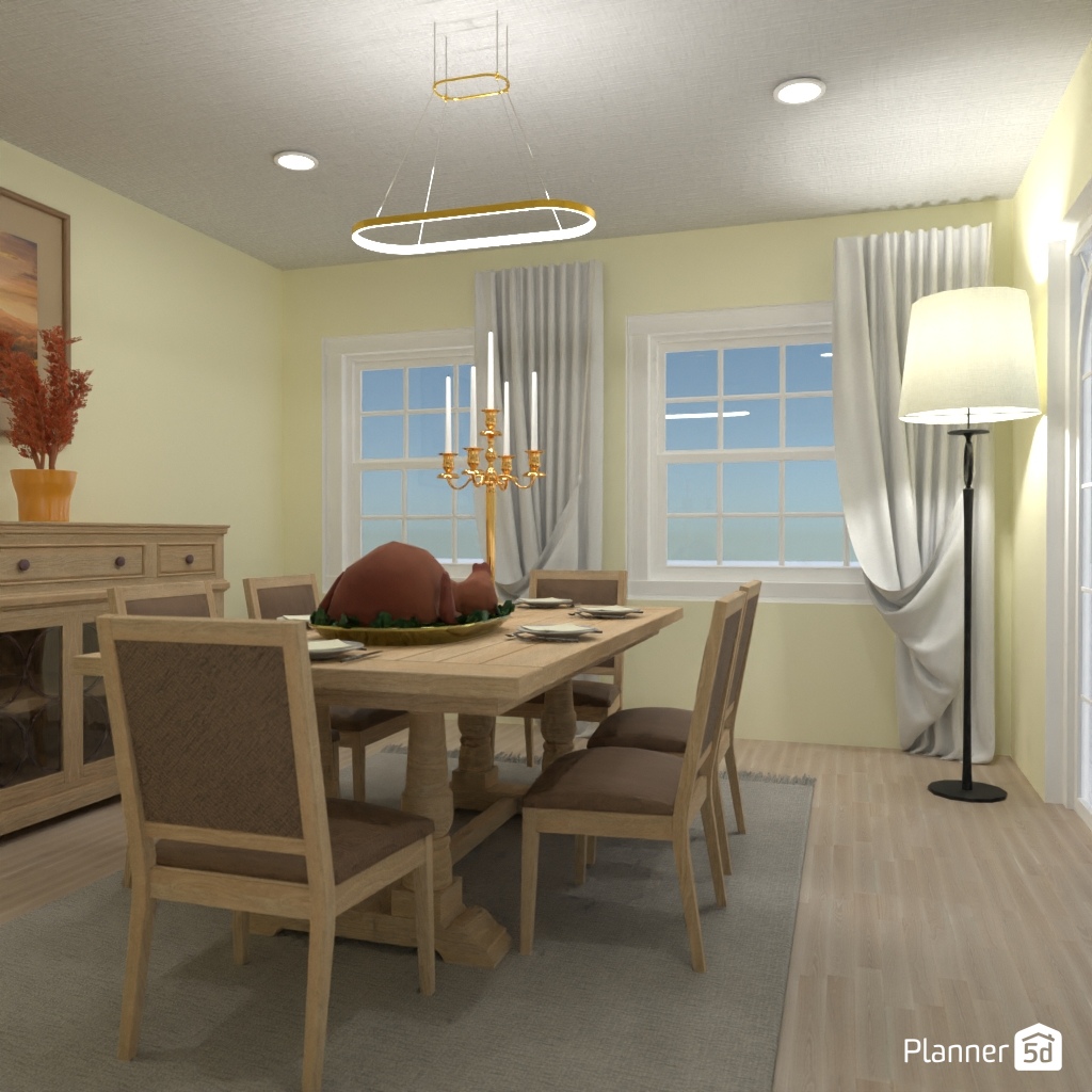 DB: Thanksgiving Day - room shell copy #23434335 by Editors Choice