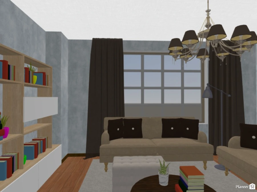Library at home #83107 by Viola
