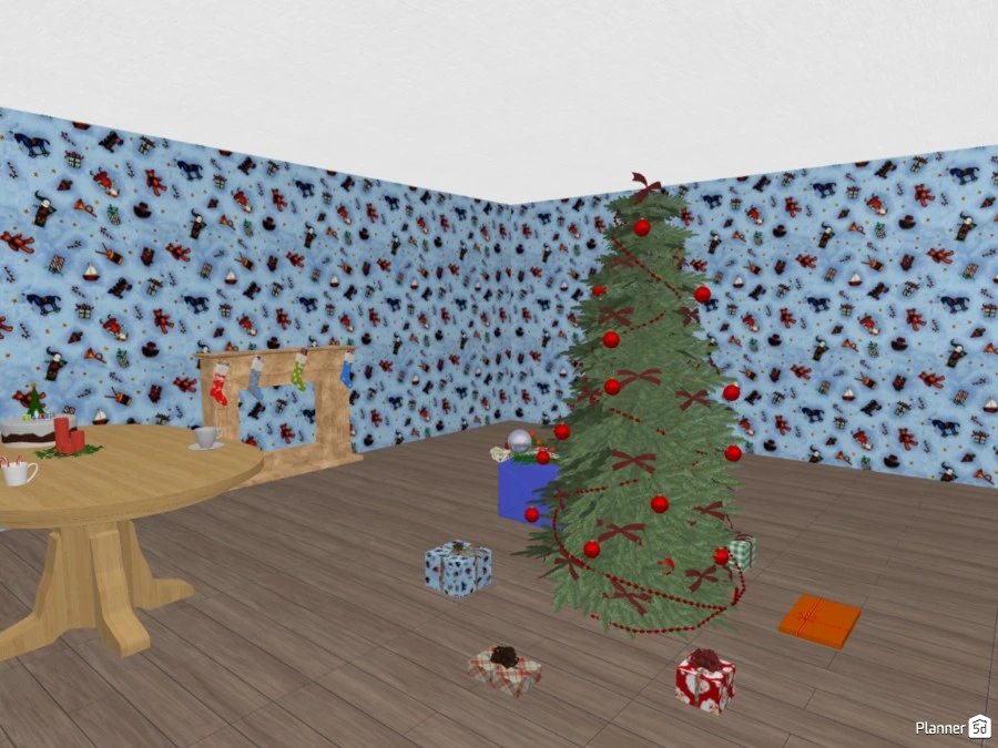 Christmas Living Room #86311 by Camille