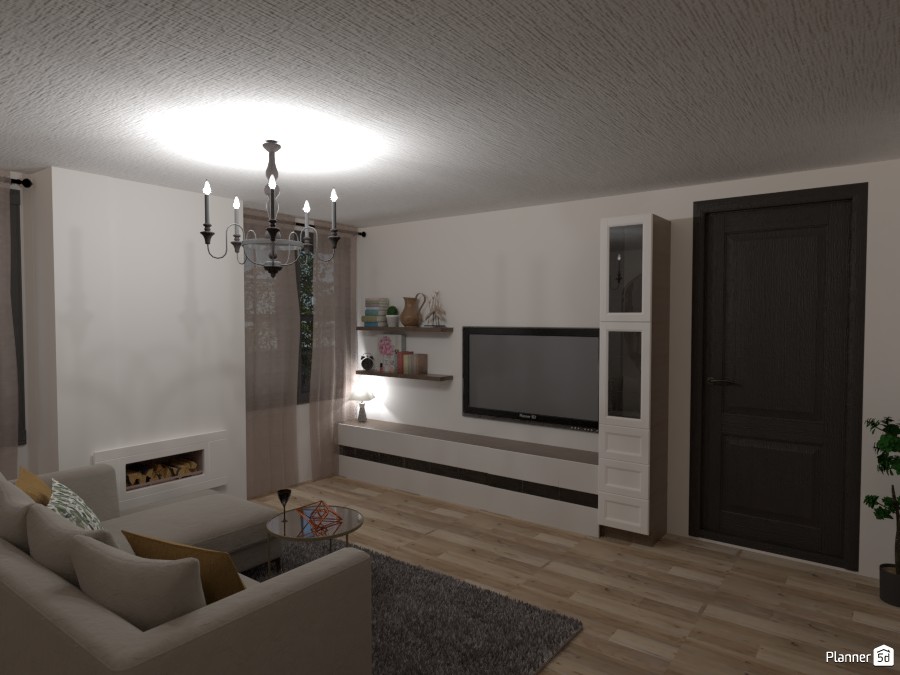 Cozy Living Room -- My Dream House #3953085 by Isabel