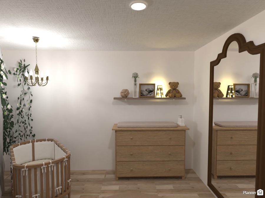 Cute Gender Neutral Nursery -- My Dream House #3931118 by Isabel