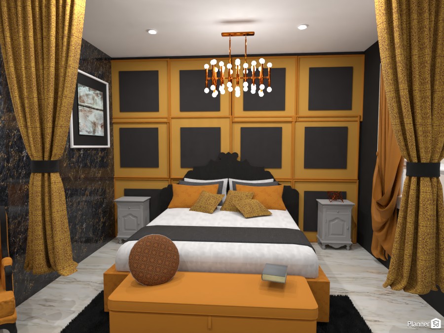 classic gold and black room #4460892 by Anonymous:):)