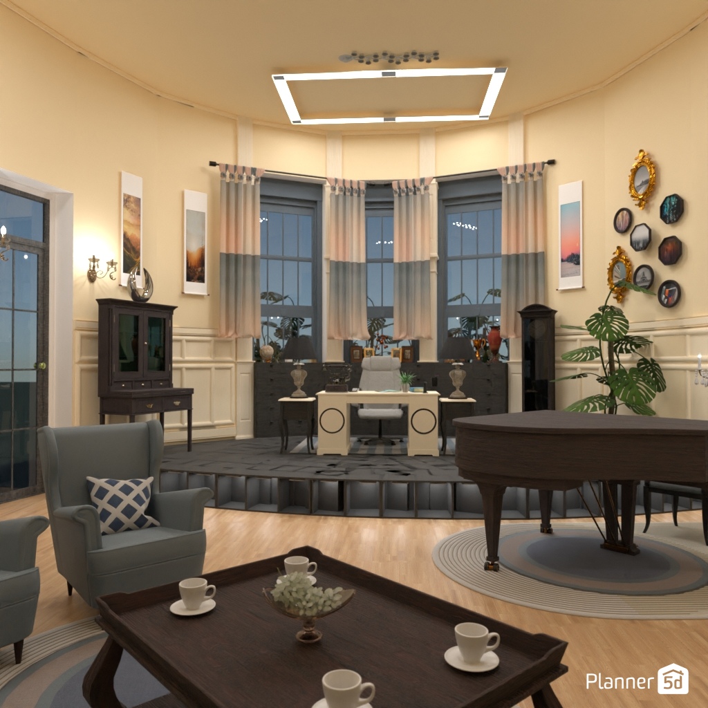 Oval room #22699558 Por Editors Choice